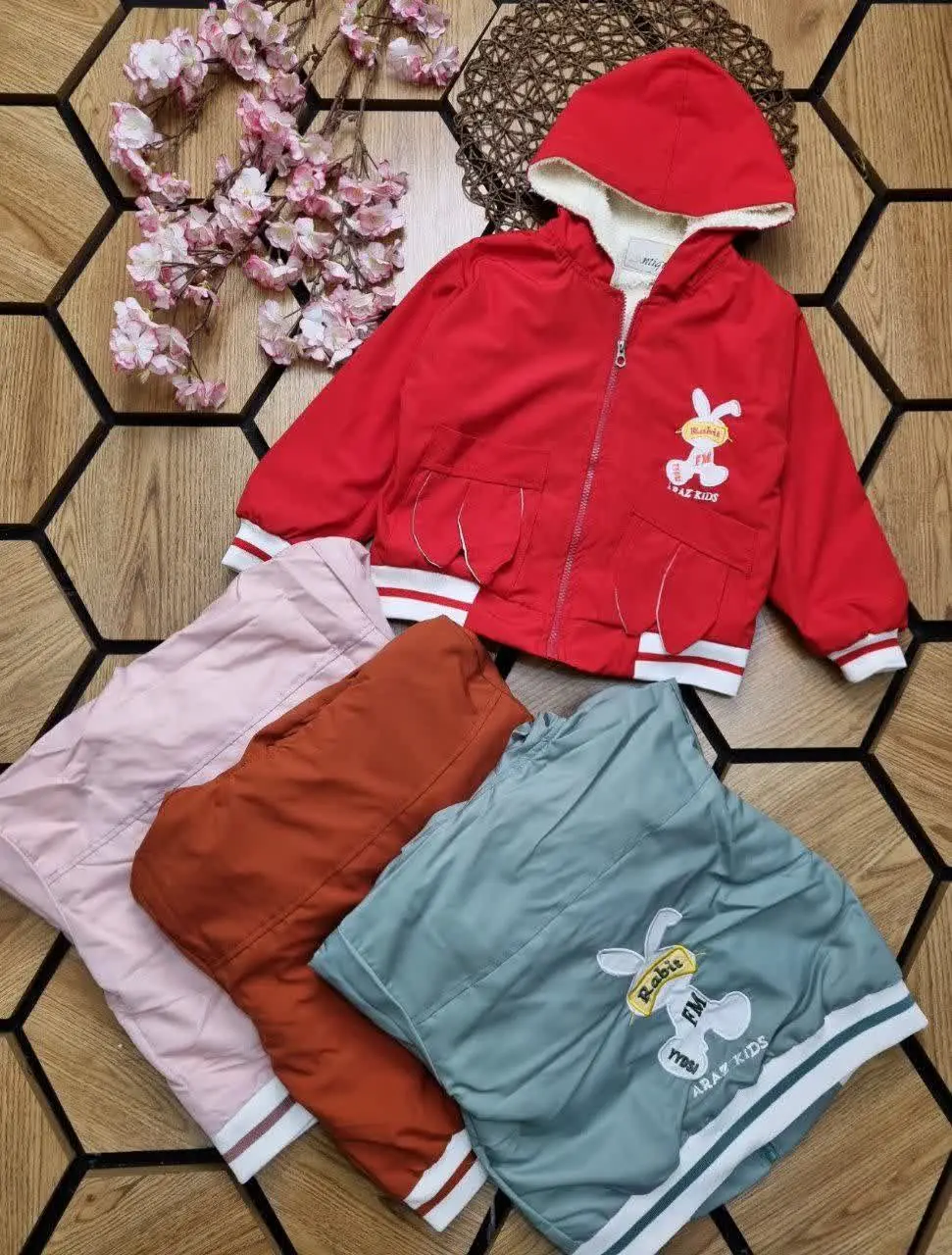 🌹سویشرت داخل خز دخترانه👧