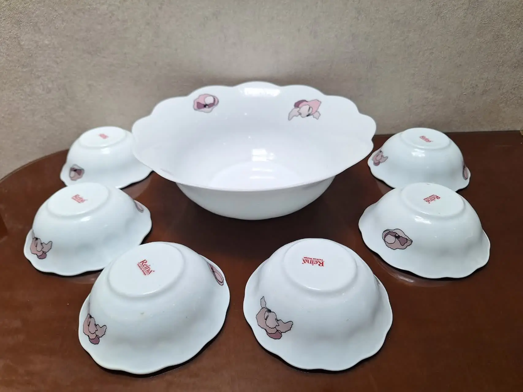 انارخوری ۷پارچه ارکوپال نیلوفری
