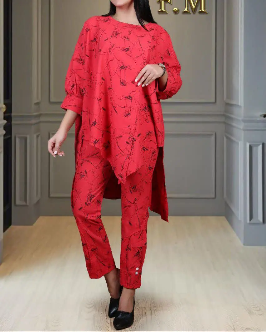 💞ست بلوز شلوار شیک مدل حدیث💞
