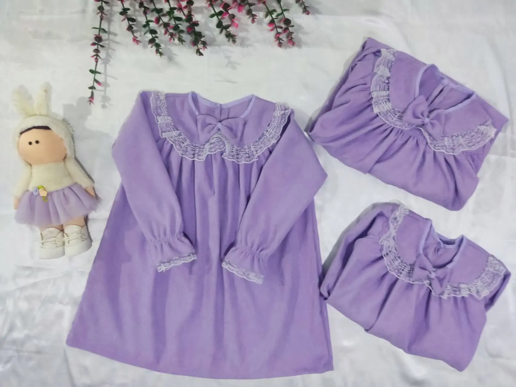 🍃پیراهن کبریتی دخترانه😍