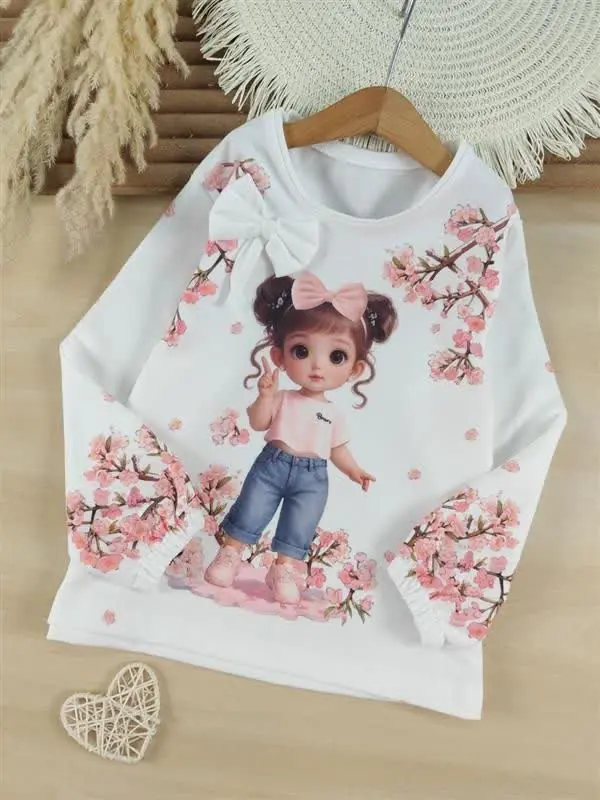 🌸بلوز تک دختر کوچولو و شکوف...