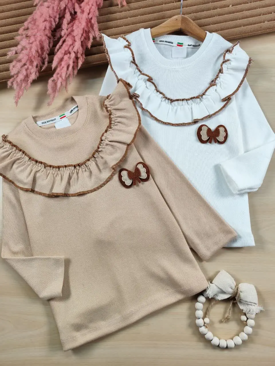 بلوز تک یقه چین نیوشا