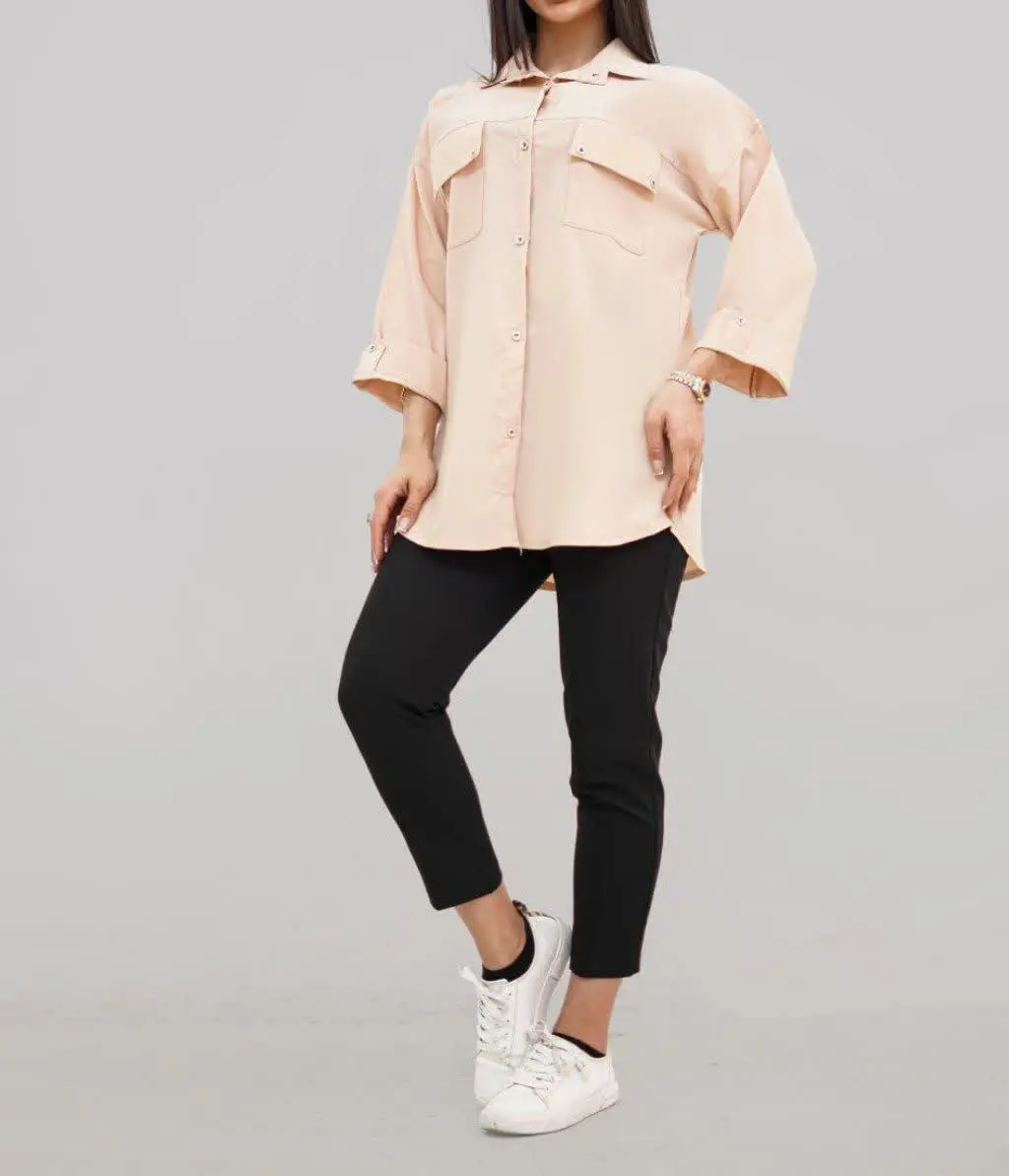 نام: مانتو آستین دکمه
