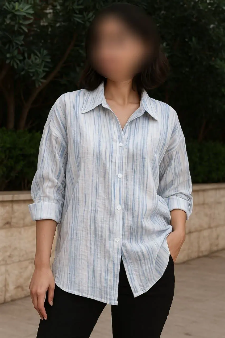 شومیز مانتویی گازوییلی ۱۶۲۶