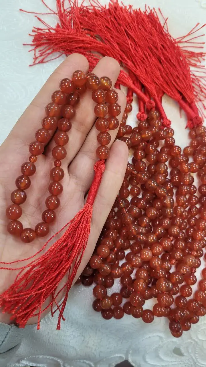 🌿 تسبیح عقیق سرخ اصل
