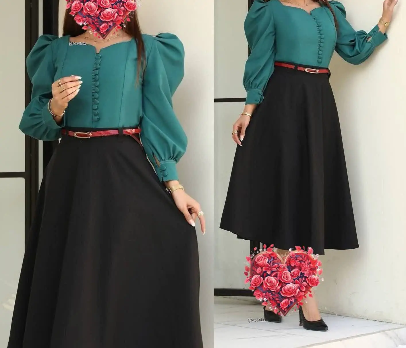 👚نام: ست شومیز و دامن ملیکا 😍😍😍
