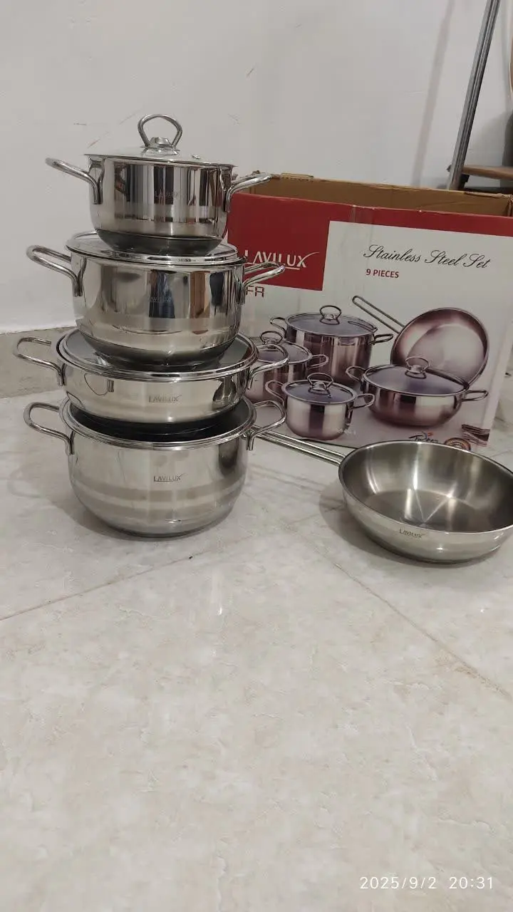 سرویس قابلمه استیل لاویلوکس...