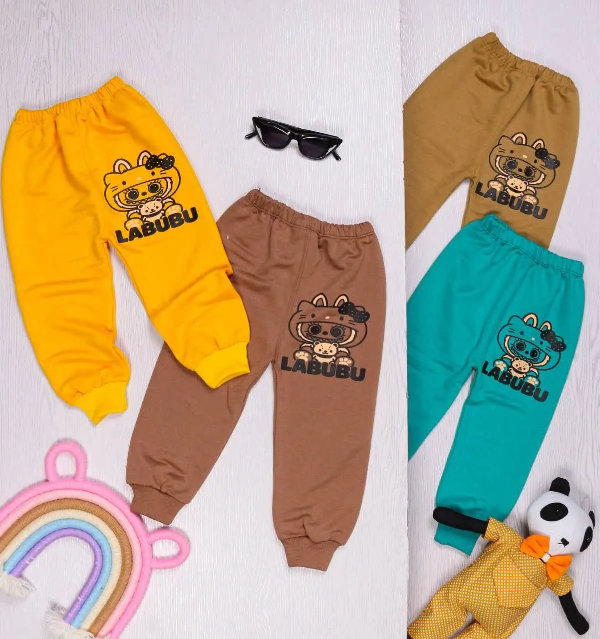 👯 شلوار راحتی دخترانه لبوبو 👯
