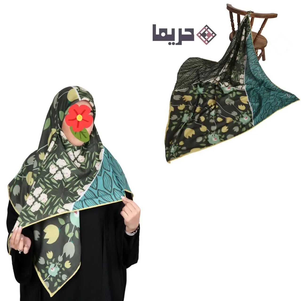 ❤️ روسری نخ ابریشم مجلسی
