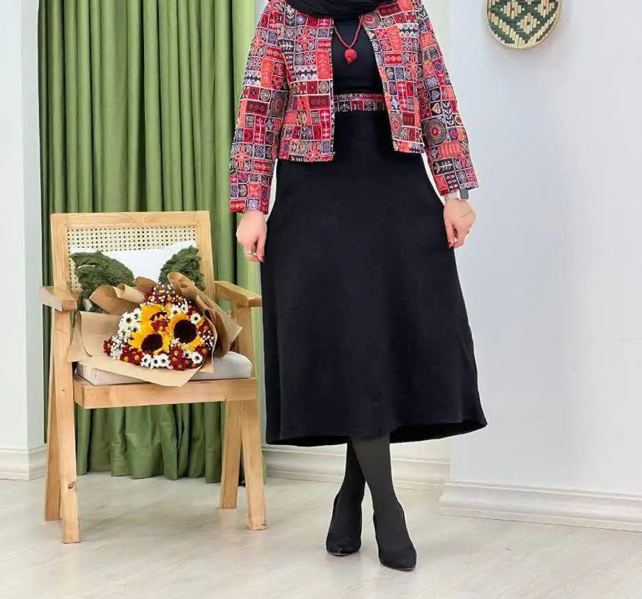 ❤️نام: کت و دامن مدل لیندا
