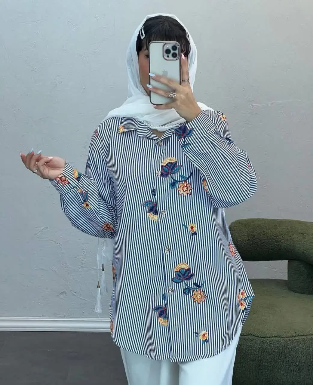 نام: شومیز مانتویی گلدوزی
