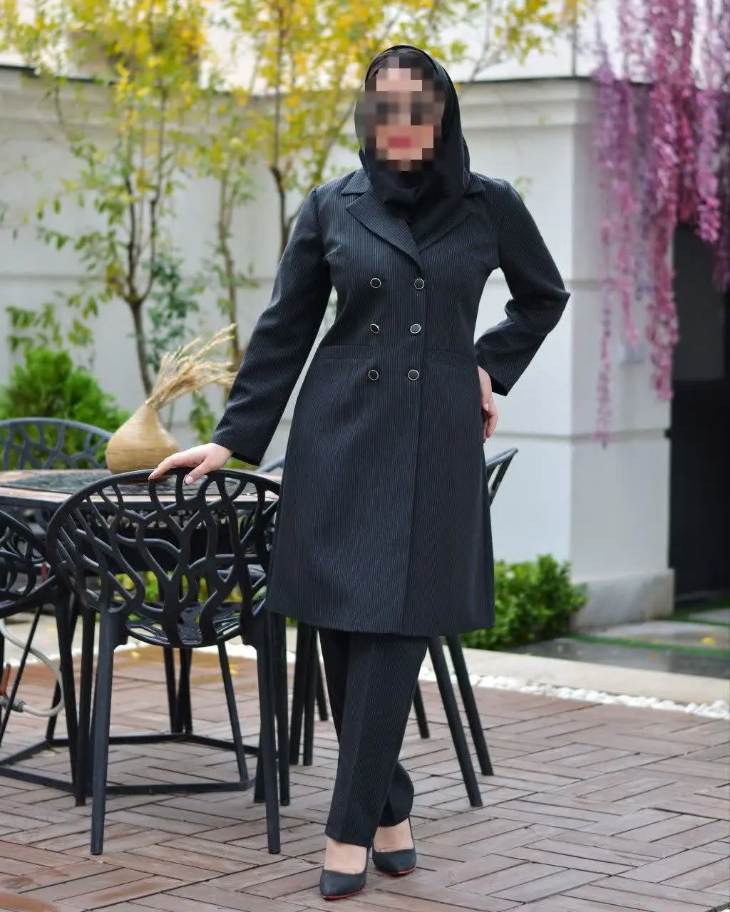 ☔️نام: کت و شلوار اداری تیکا
