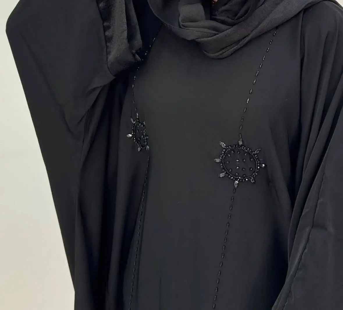 مانتو عبایی جواهر دوزی👗