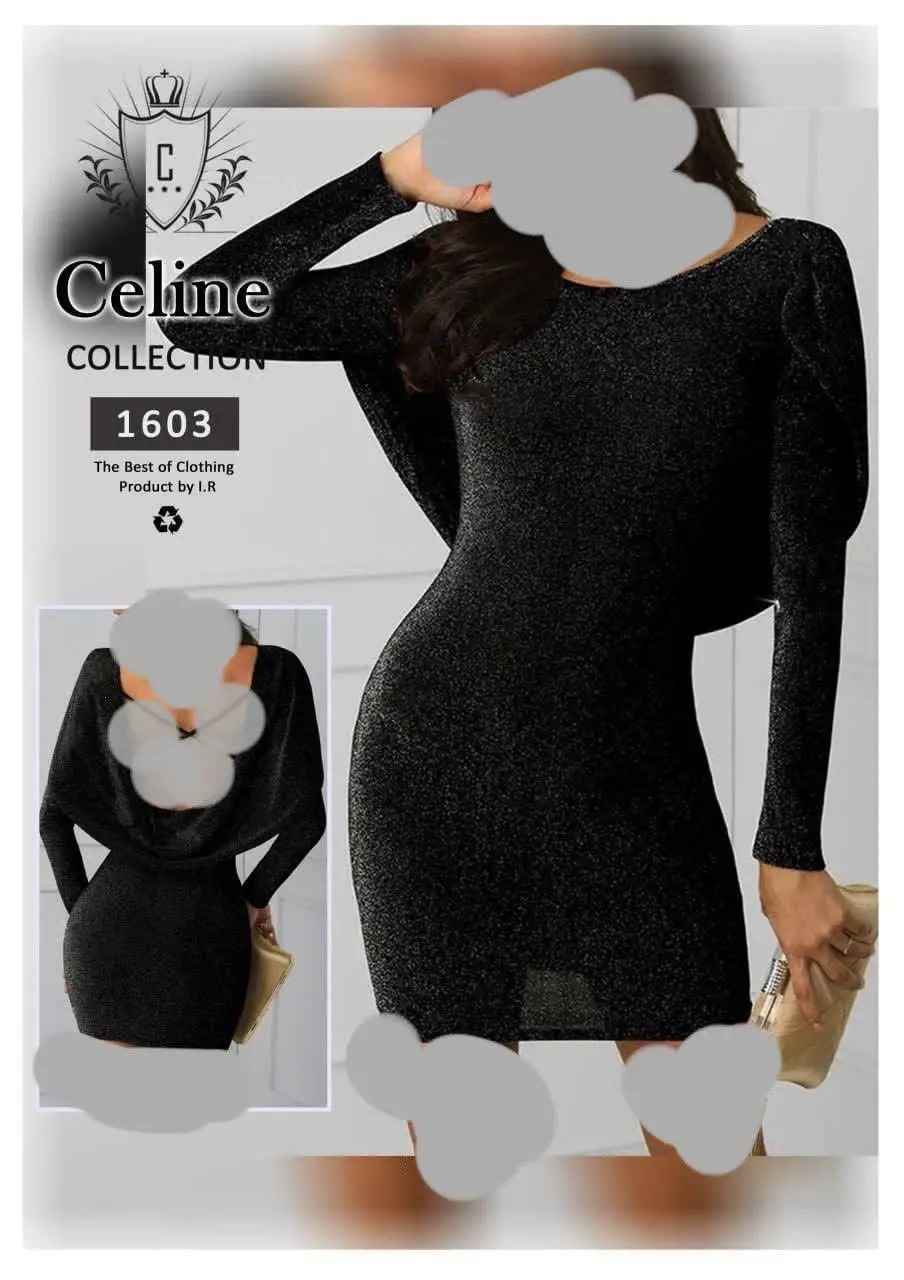 پیراهن مجلسی لمه
