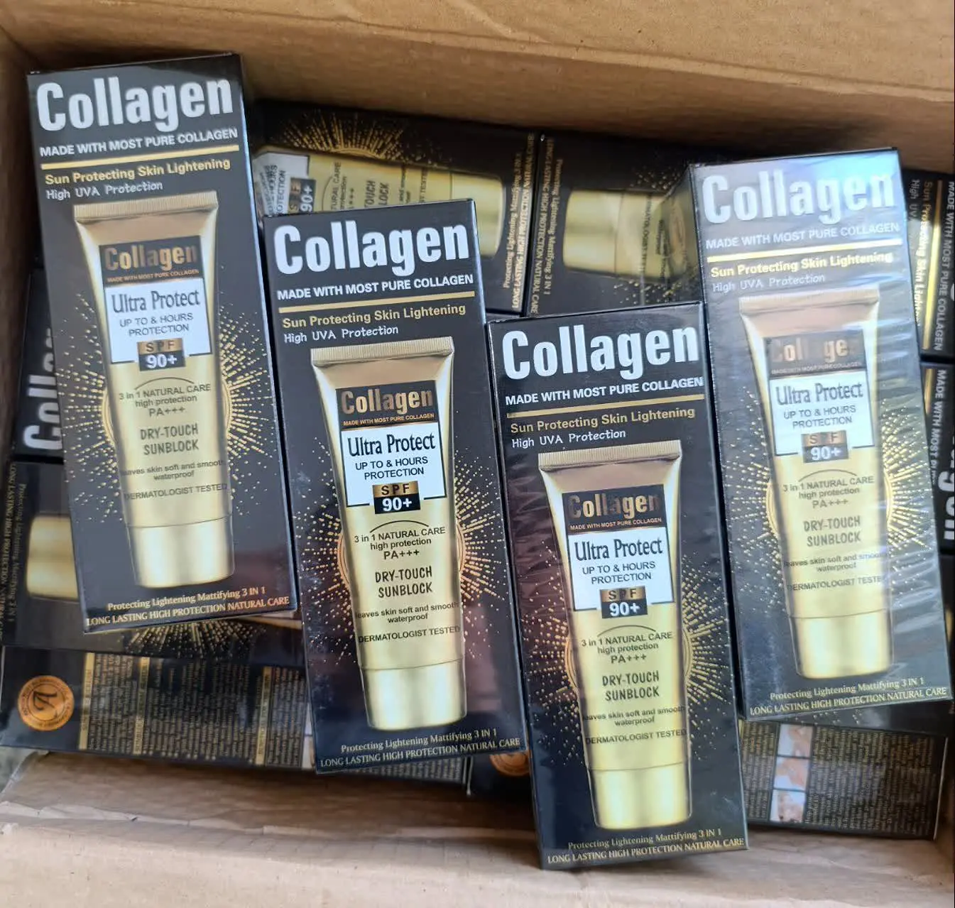 ✨ کرم ضد آفتاب کلاژن بی رنگ...