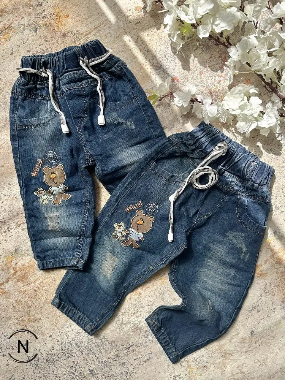 شلوارلی مام فیت لی پنبه