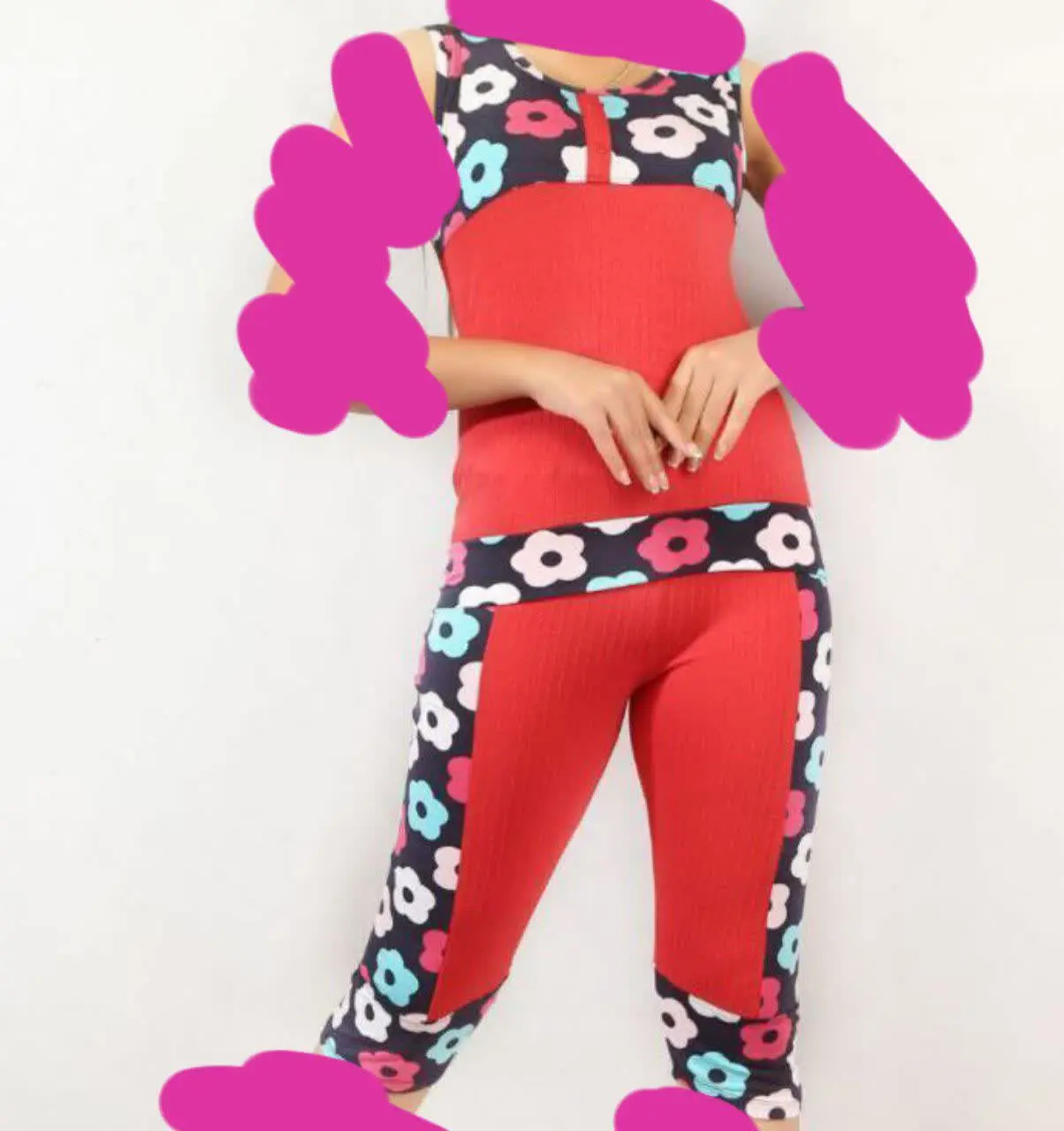 تاپ و شلوارک جذاااب رسید 😍😍😍
