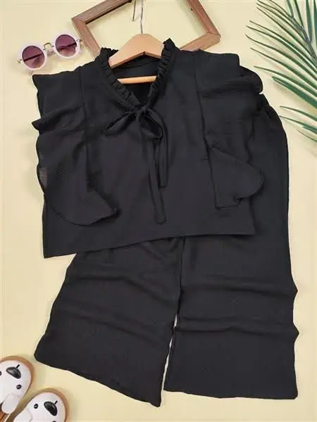 کراپ شلوار حلزونی 
