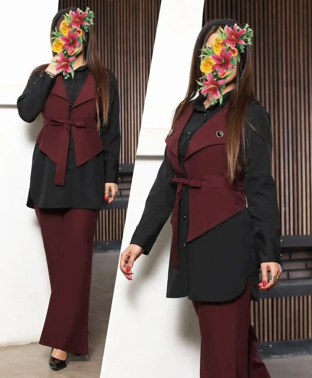 🖋نام: ست سه تیکه جلیقه
