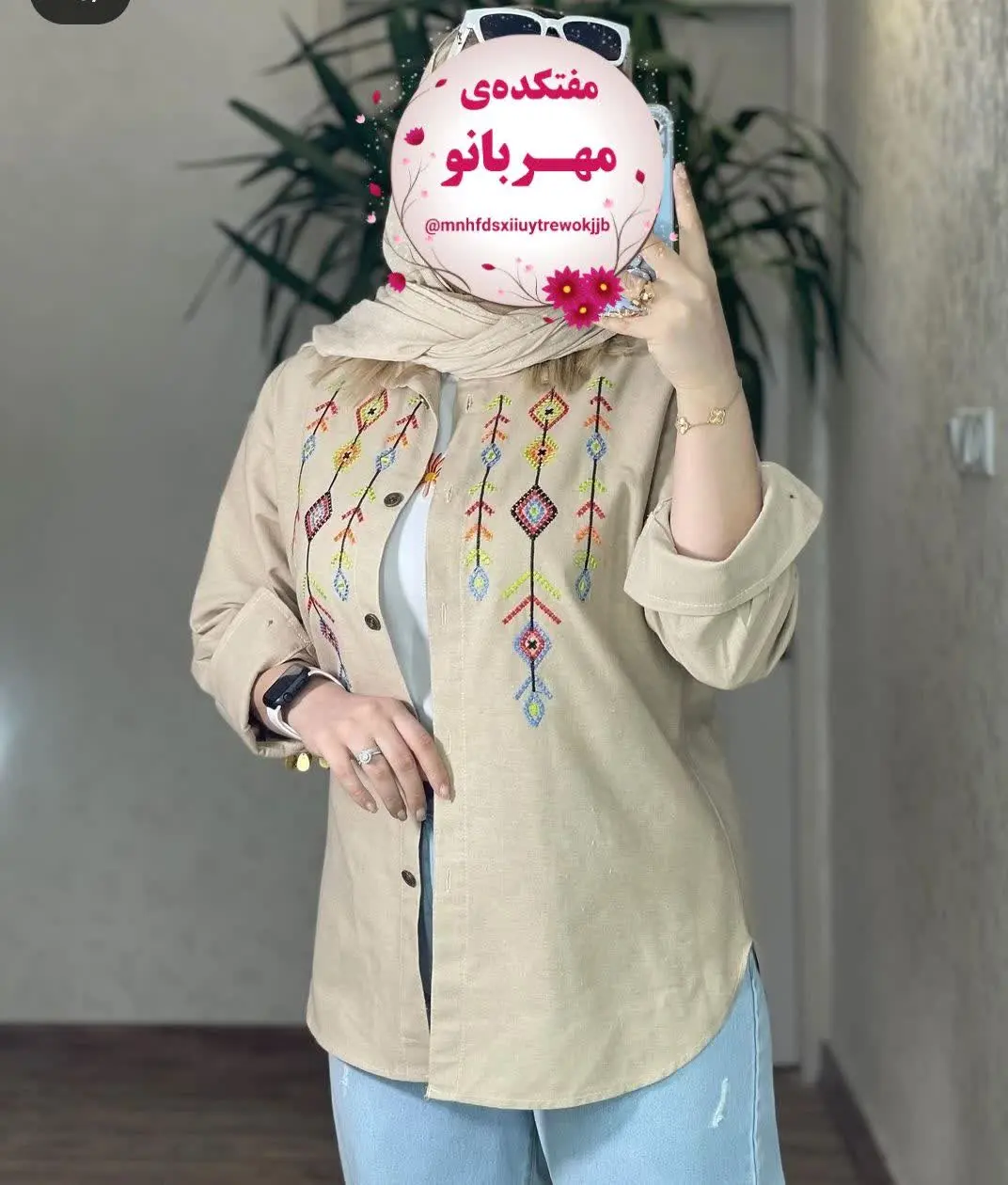 نام: شومیز مانتویی هانا
