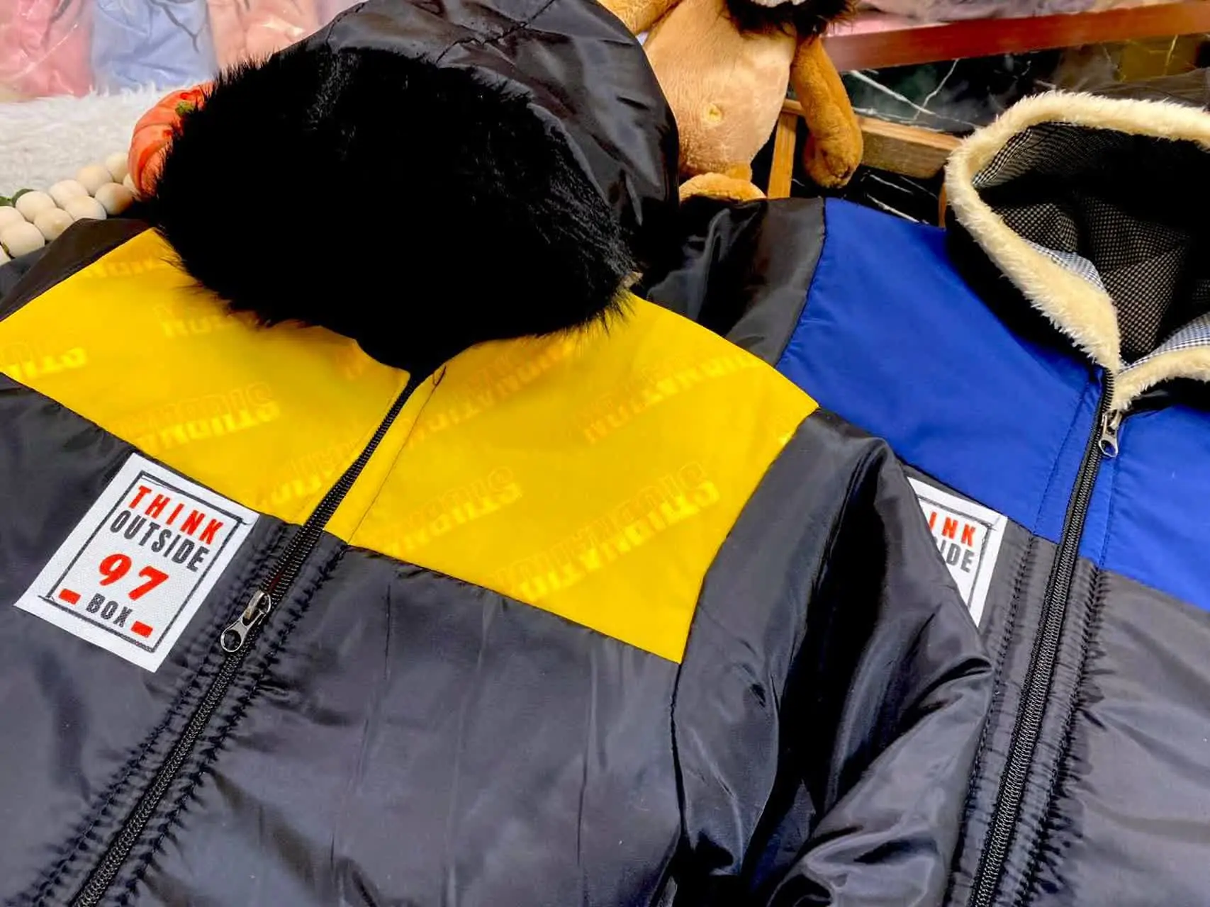 #پسرانه #کاپشن کلاه دار (ردیف ٢٤٩٧) 
