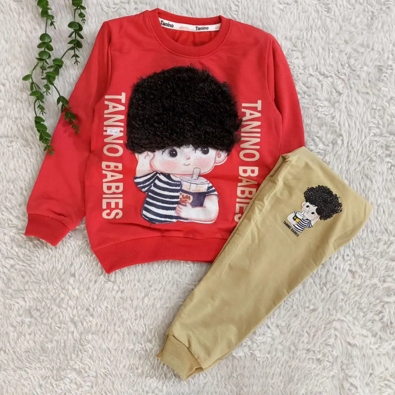 بلوز شلوار پسر موفرفری🐱