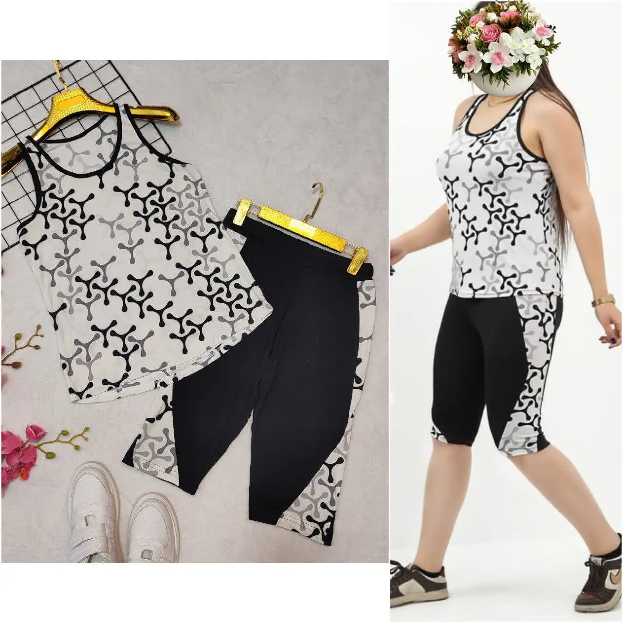 🍁 نام: تاپ شلوارک بومرنگ
