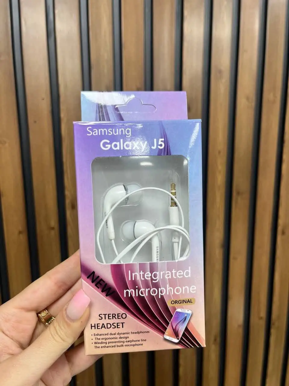 ✨ هندز فری جعبه دار sumsung j۵✨
