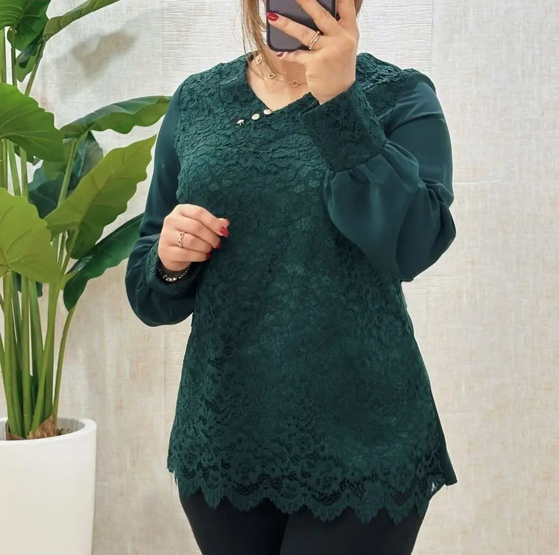 🖋نام: شومیز دانتل پایین دالبری🌈
