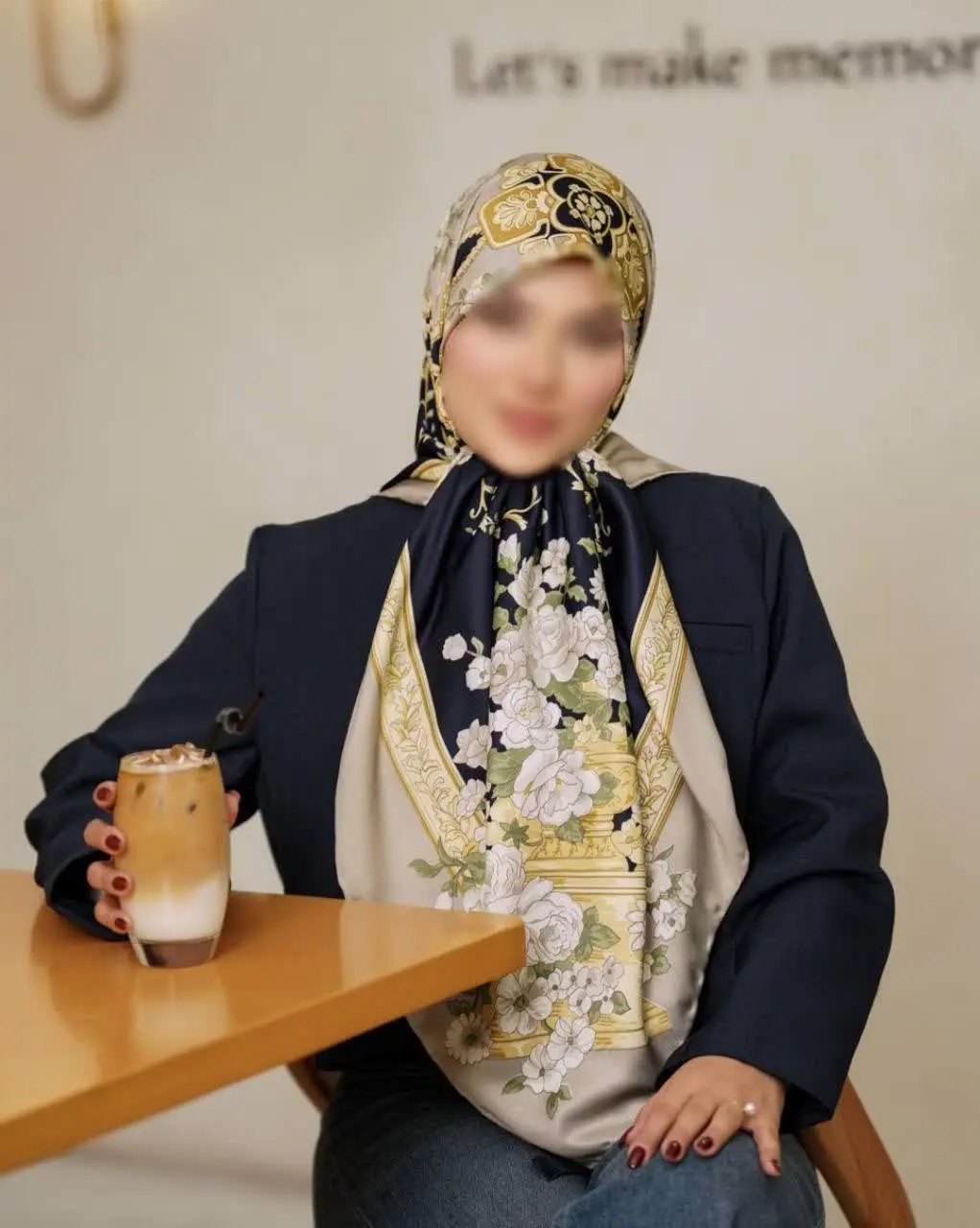 ⚜️ روسری مجلسی ابریشم توییل