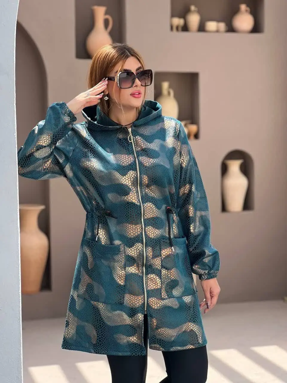 مانتو سوییت پوست ماری