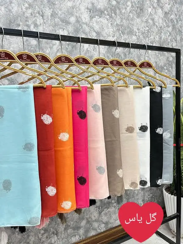 🖋نام: شال فانتزی تابستانه ۳۶۶۶
