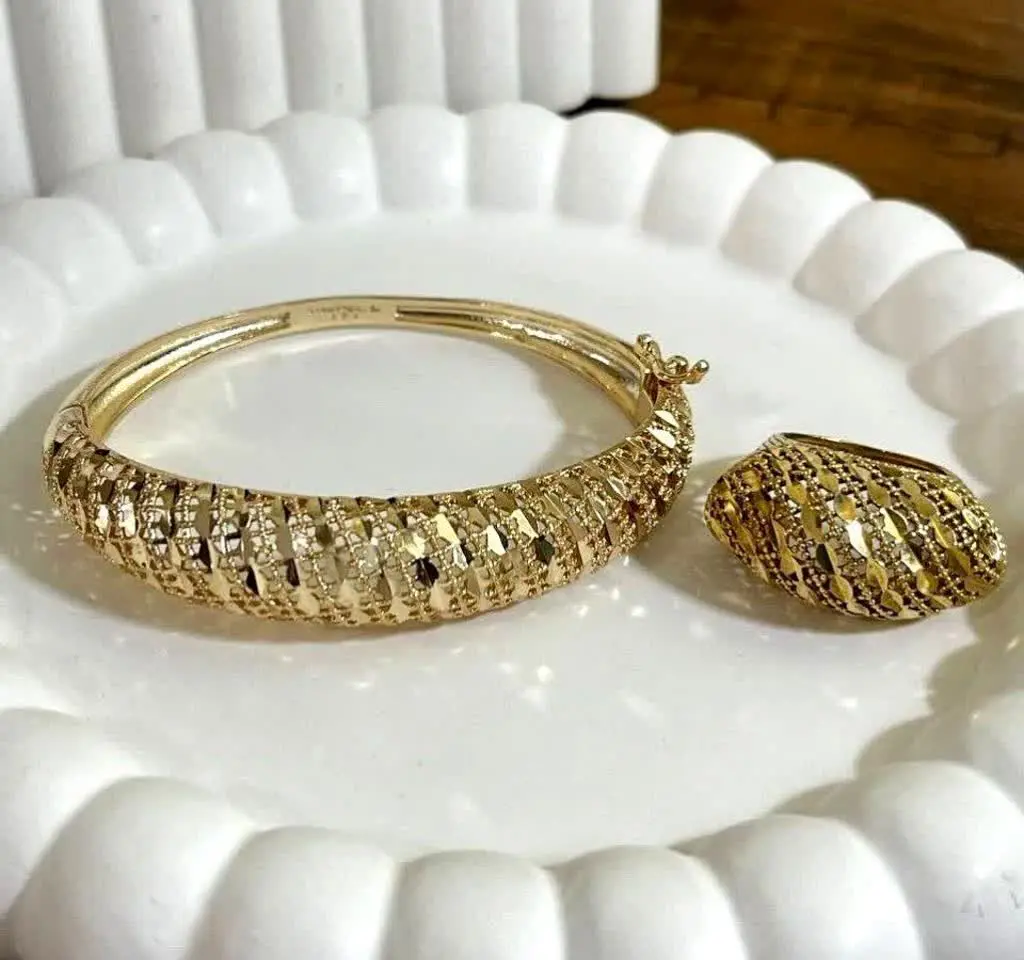 ست دستبند انگشتر فیوژن🧡😍🤩💫