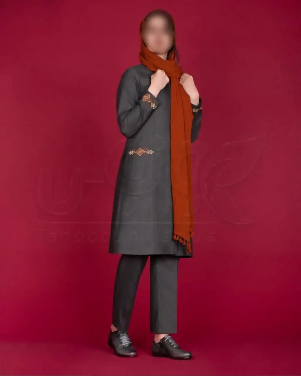  مانتو شلوار مدل صبا 
