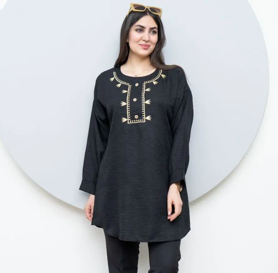 نام: تونیک یقه گلدوزی
