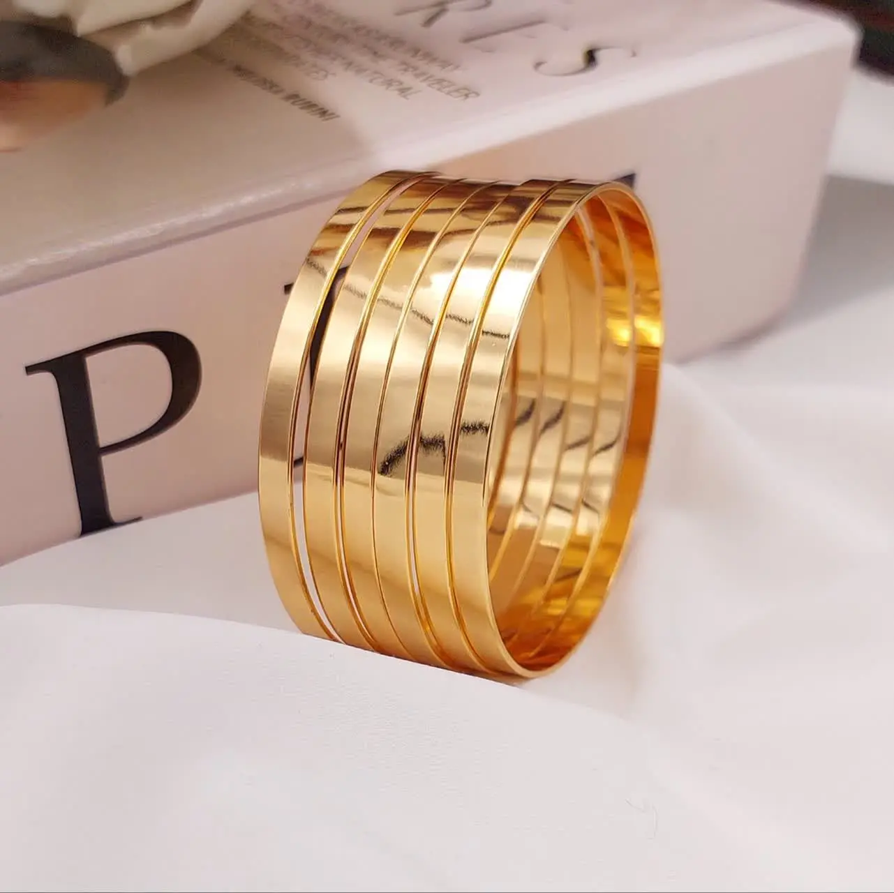 النگو ۴میل آینه ای تخت جدید 😍