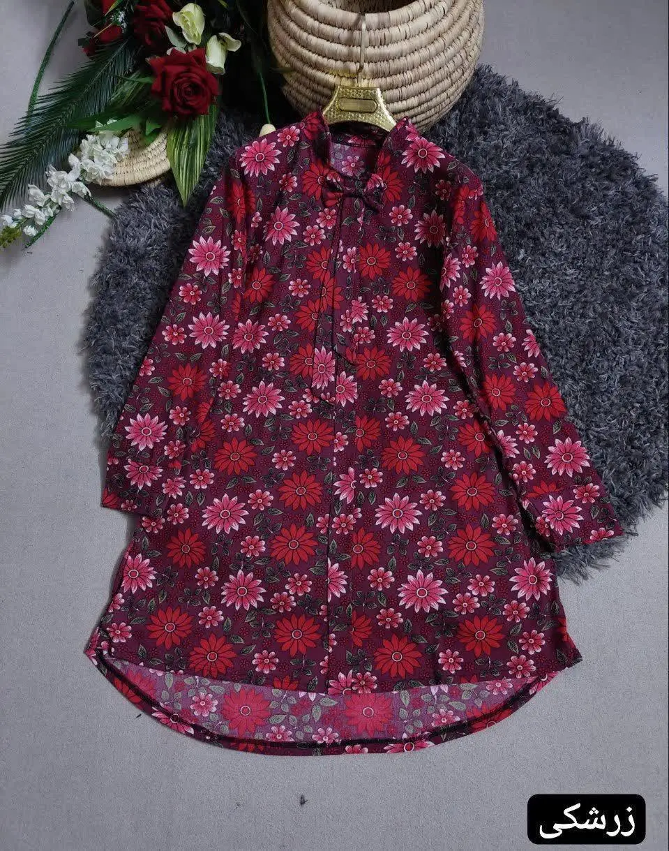 نام: تونیک گلدارقواره دار
