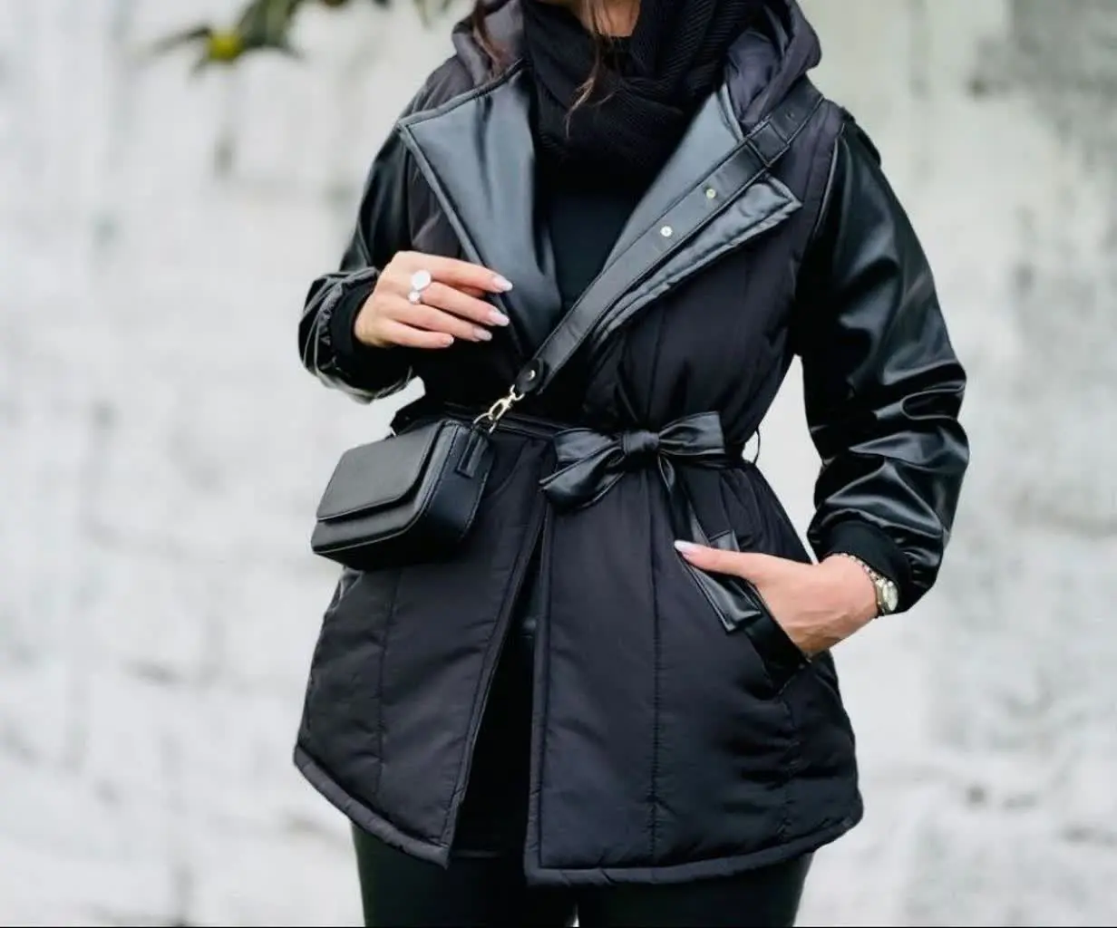 🛍نام: کاپشن کلاه دار تیام🍂
