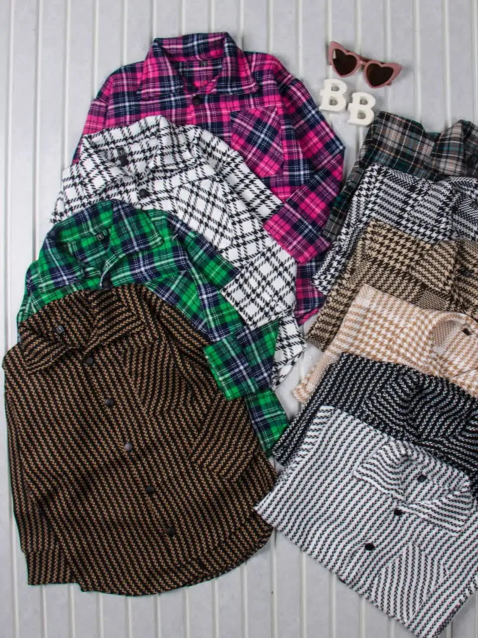 💢شومیز تک چهارخونه تک جیب💢