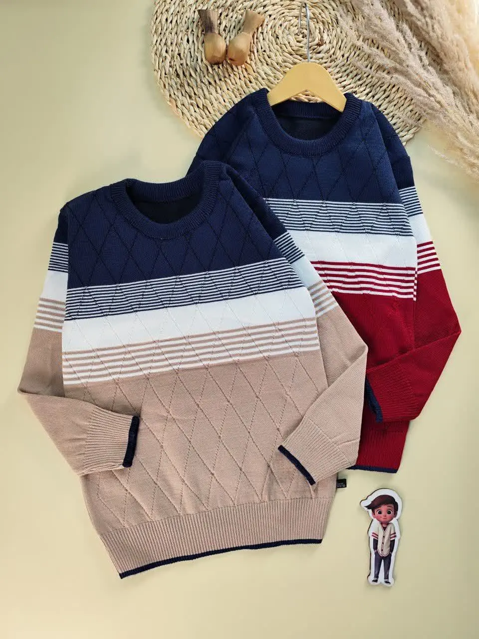 بافت تمام لوزی 
