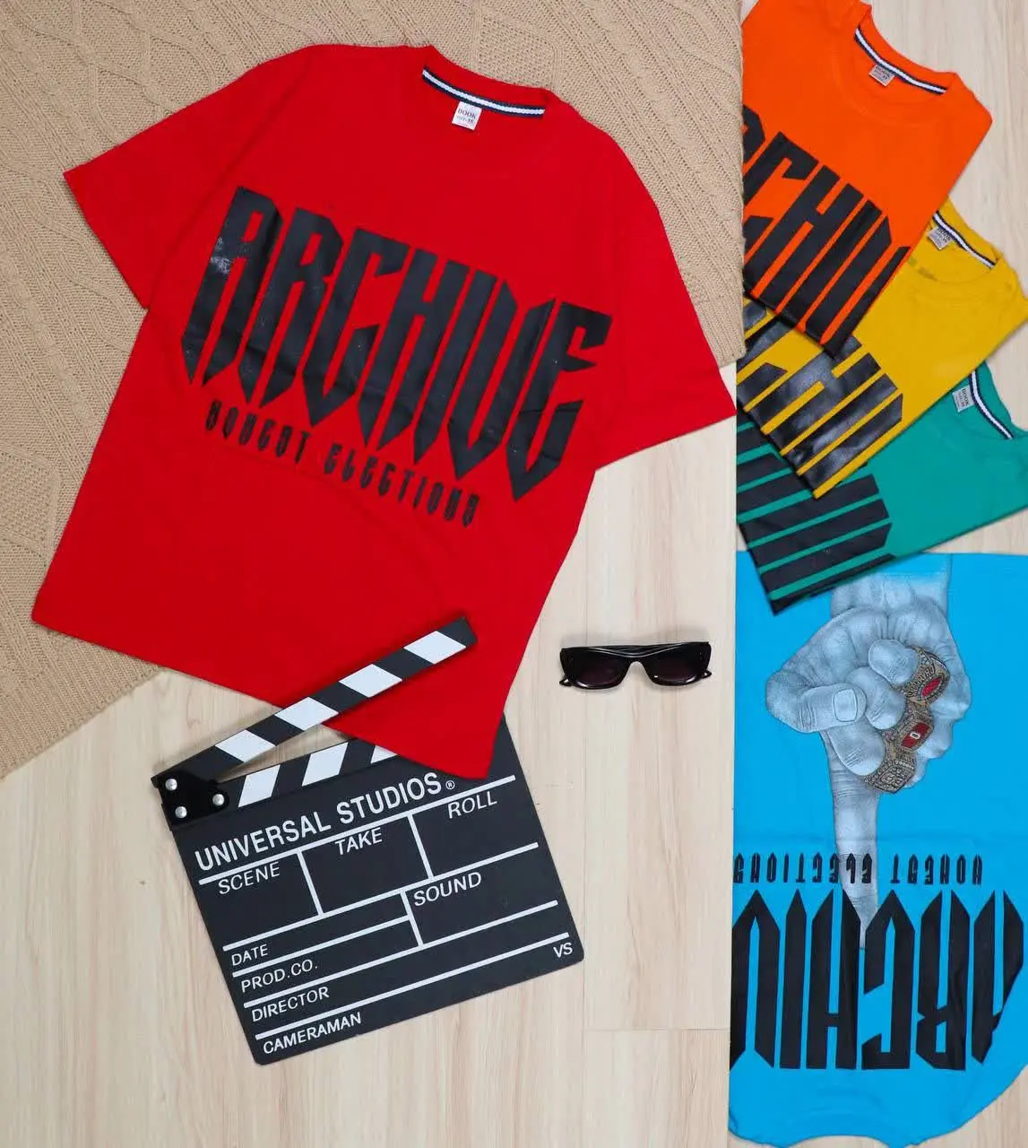 👫تیشرت پسرانه چاپ ARCHIVE👫
