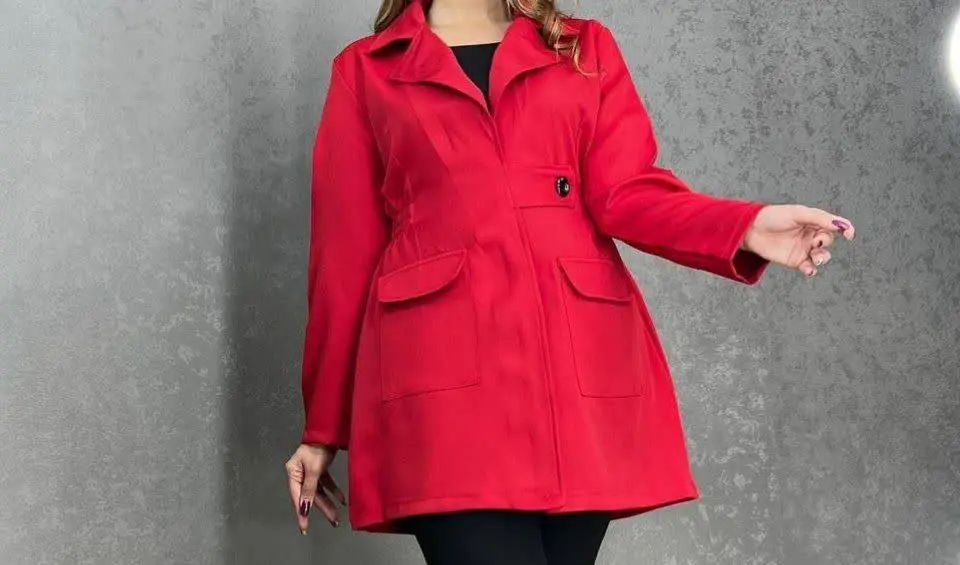 نام: مانتو کتی تک دکمه
