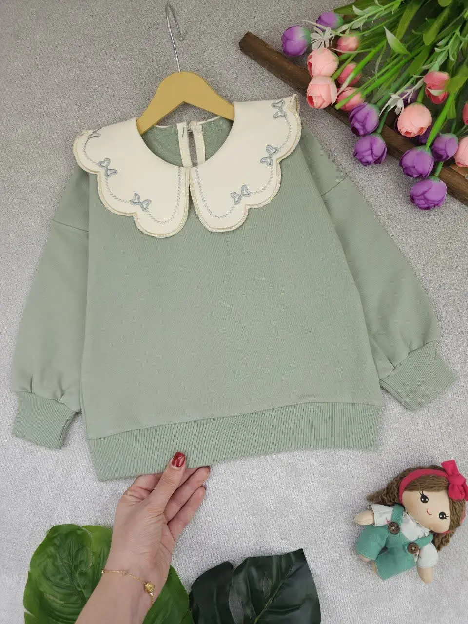 بلوز تک دخترانه نیلا
