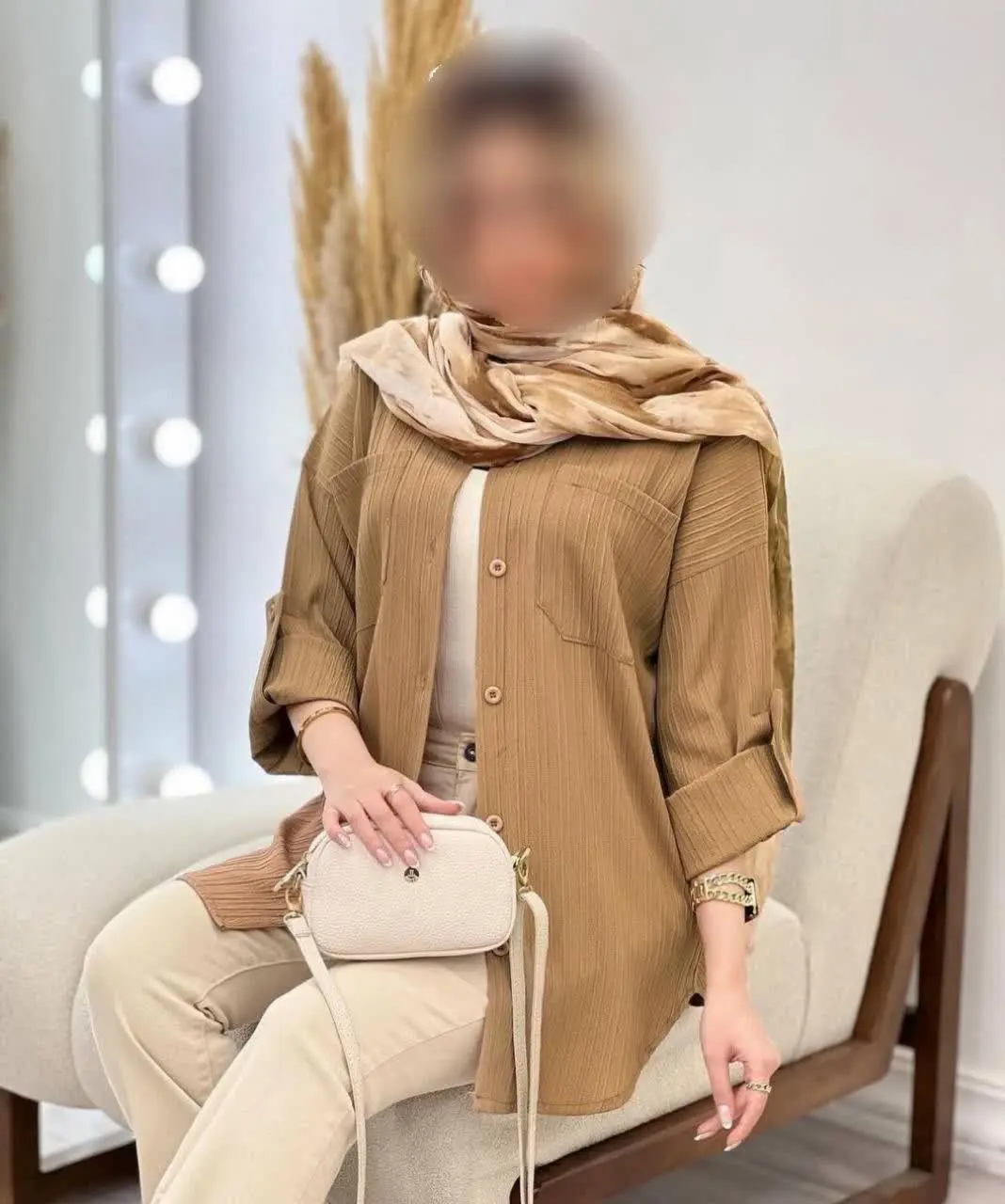 🖋نام: شومیز مانتویی فانی
