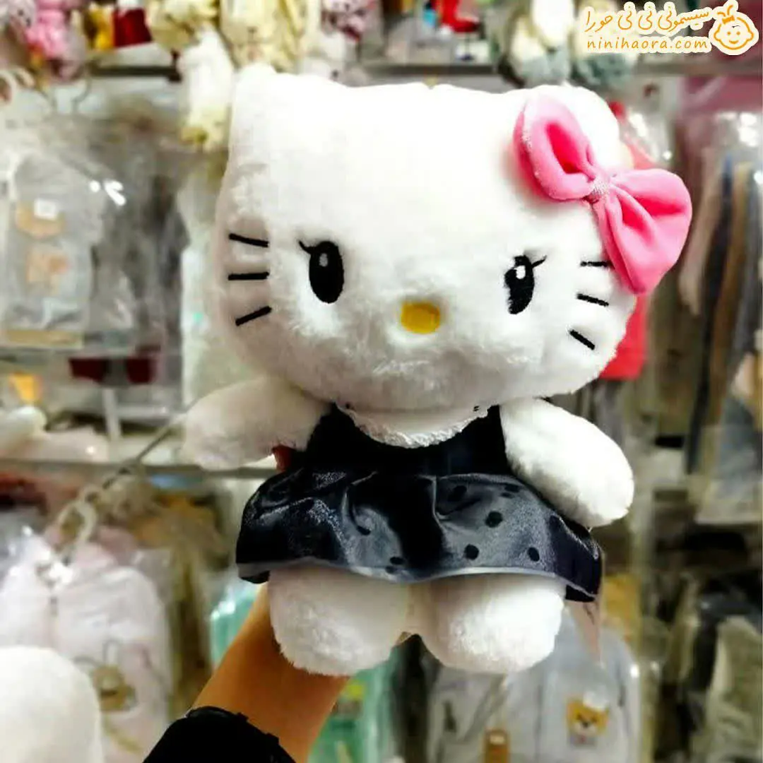 عروسک کیتی دامن مشکی