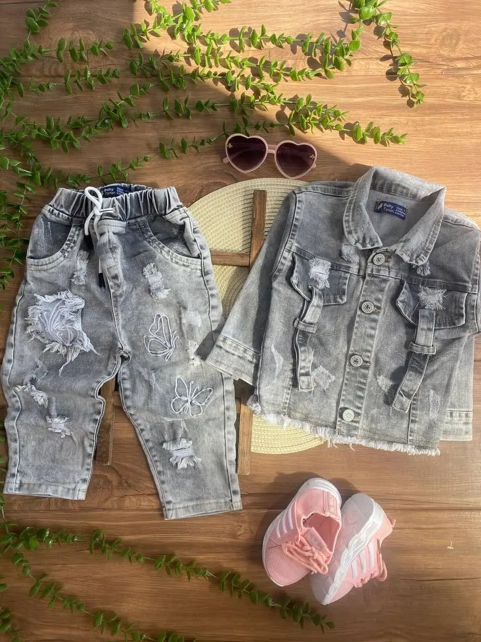 ست جین ذغالی جذاب🥰😍
