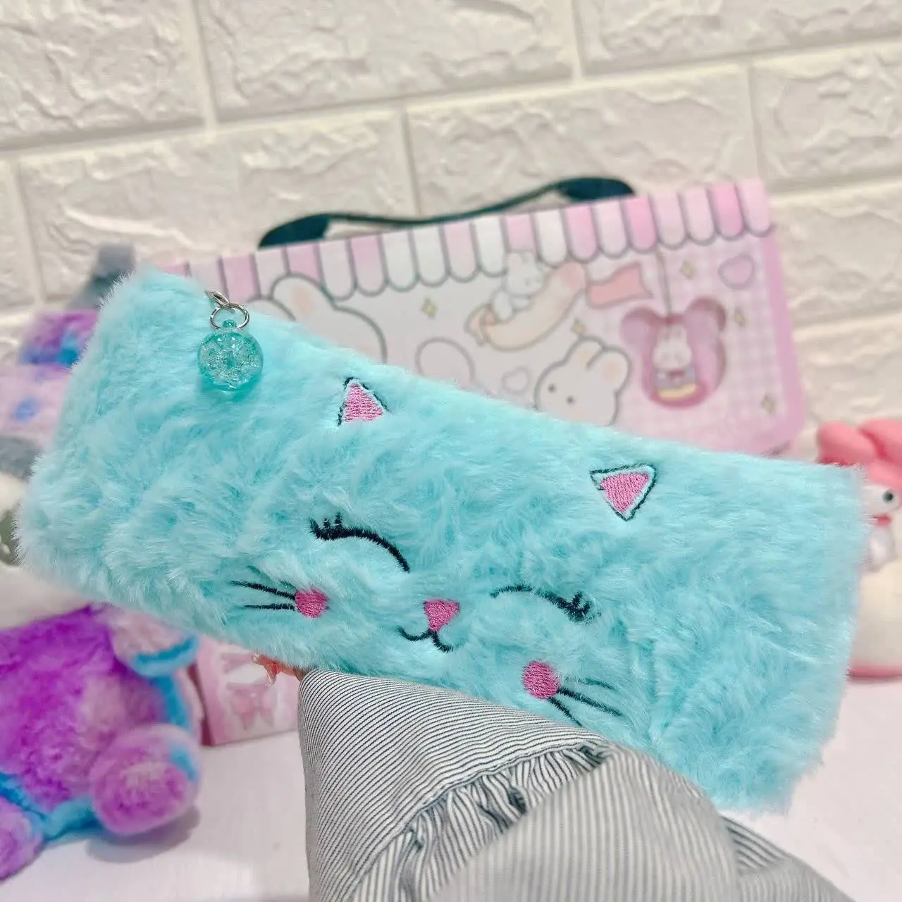 جامدادی آویزدار پولیشی گربه...