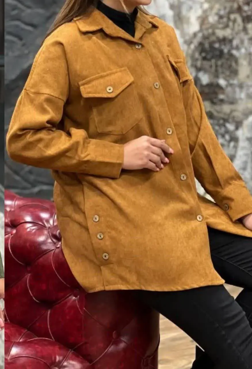 نام: مانتو مخمل بغل دکمه
