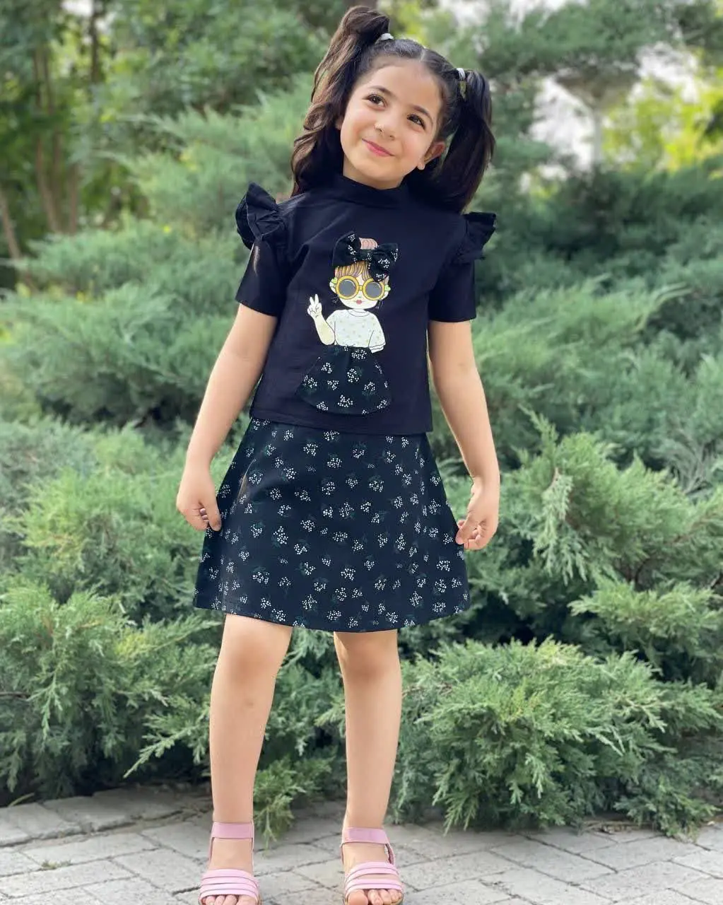 شومیز دامن عروسکی 
