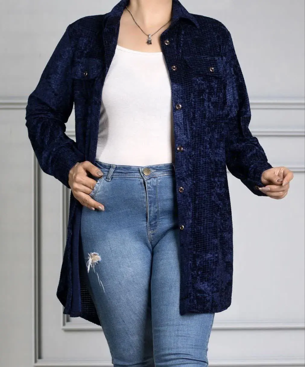 مانتو مخمل بیسکویتی
